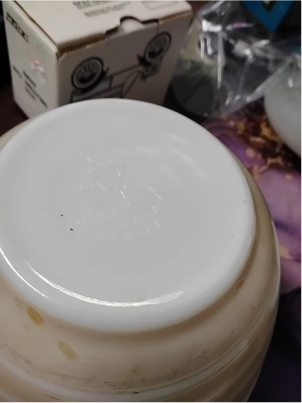 Pyrex some fading